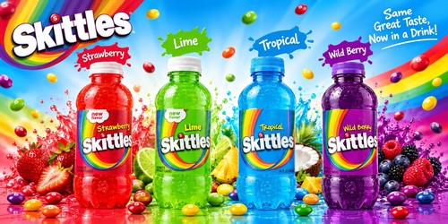 Skittles usa import drinks - skittles,