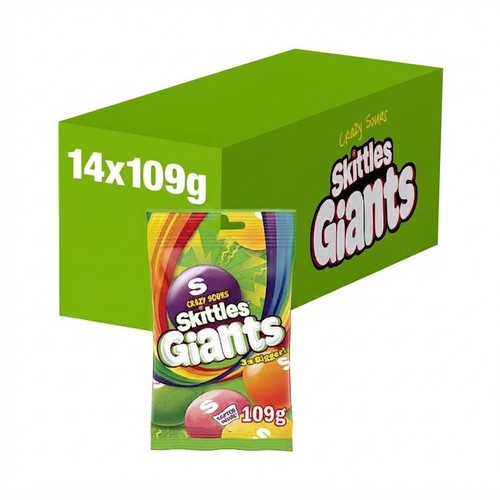 14x 109g skittles - 14x, giants