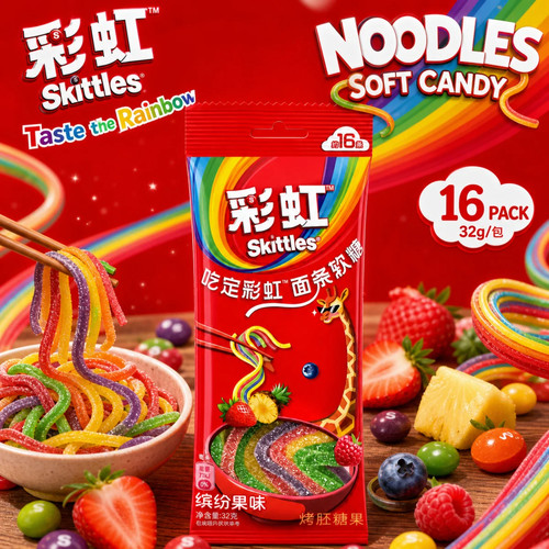 Skittles taste the rainbow - the,