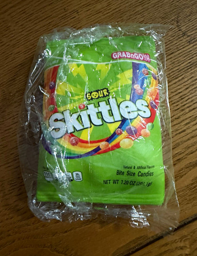 Skittles sour squishy - skittles,
