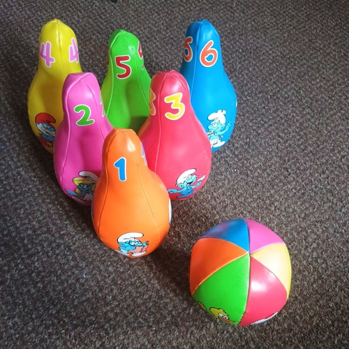 Toddlers smurfs soft bowling - smurfs, /