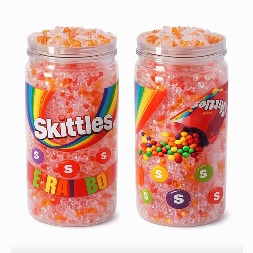 Skittles rainbow tumbler - skittles,