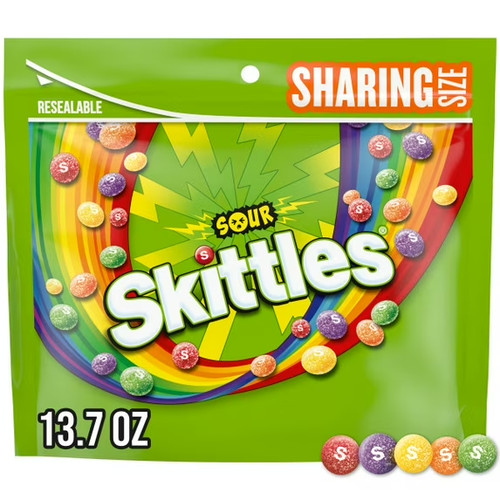 New skittles sour - skittles,