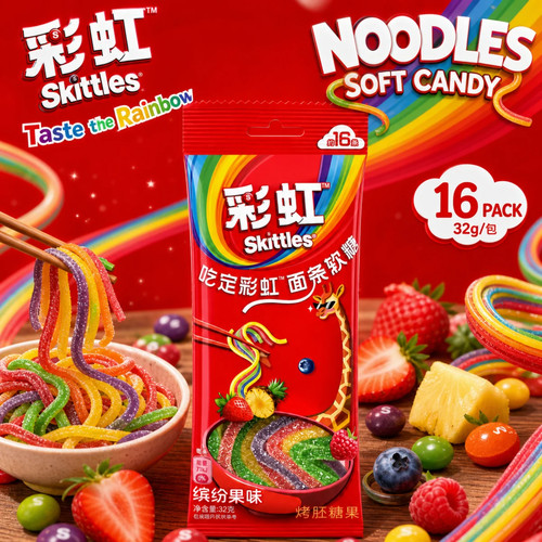 Skittles taste the rainbow - taste,