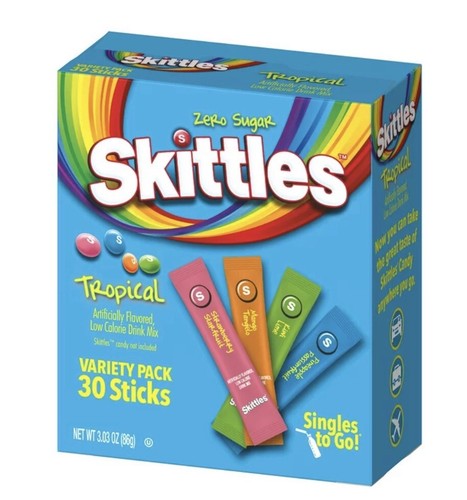 Skittles drink sachets - skittles,